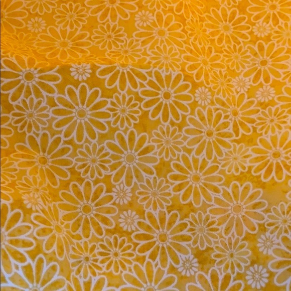 Hand Crafted Tote Bag Fabric Colorful Floral All Purpose 100% Cotton Purse - Picture 4 of 5